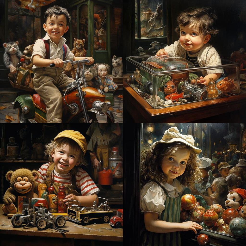 Bob Byerley style, Midjourney V5.2, render 1 of 4