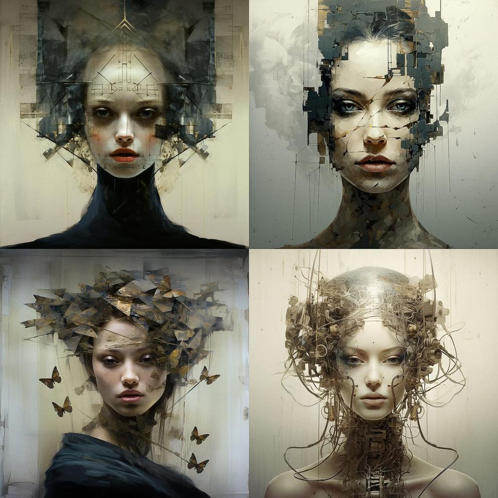 Bojan Jevtic style, Midjourney V5.2, render 1 of 4