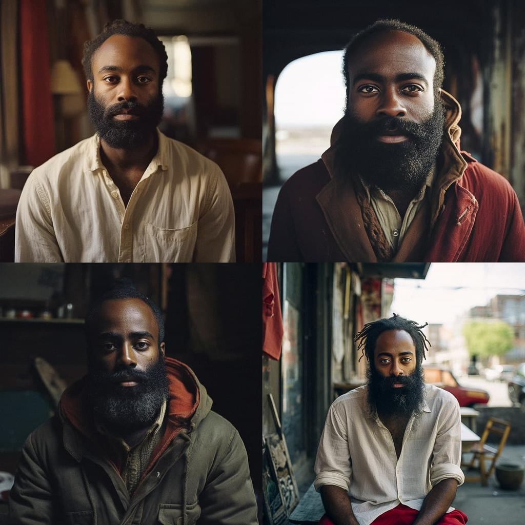 Bradford Young style, Midjourney V5.2, render 1 of 4