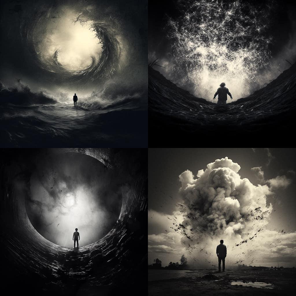 Brandon Kidwell style, Midjourney V5.2, render 1 of 4