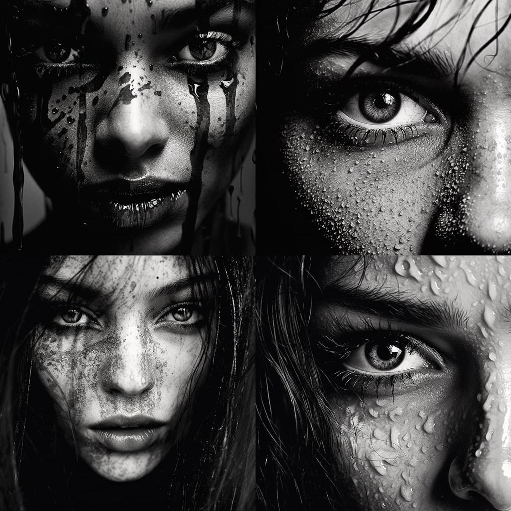 Brett Walker style, Midjourney V5.2, render 1 of 4