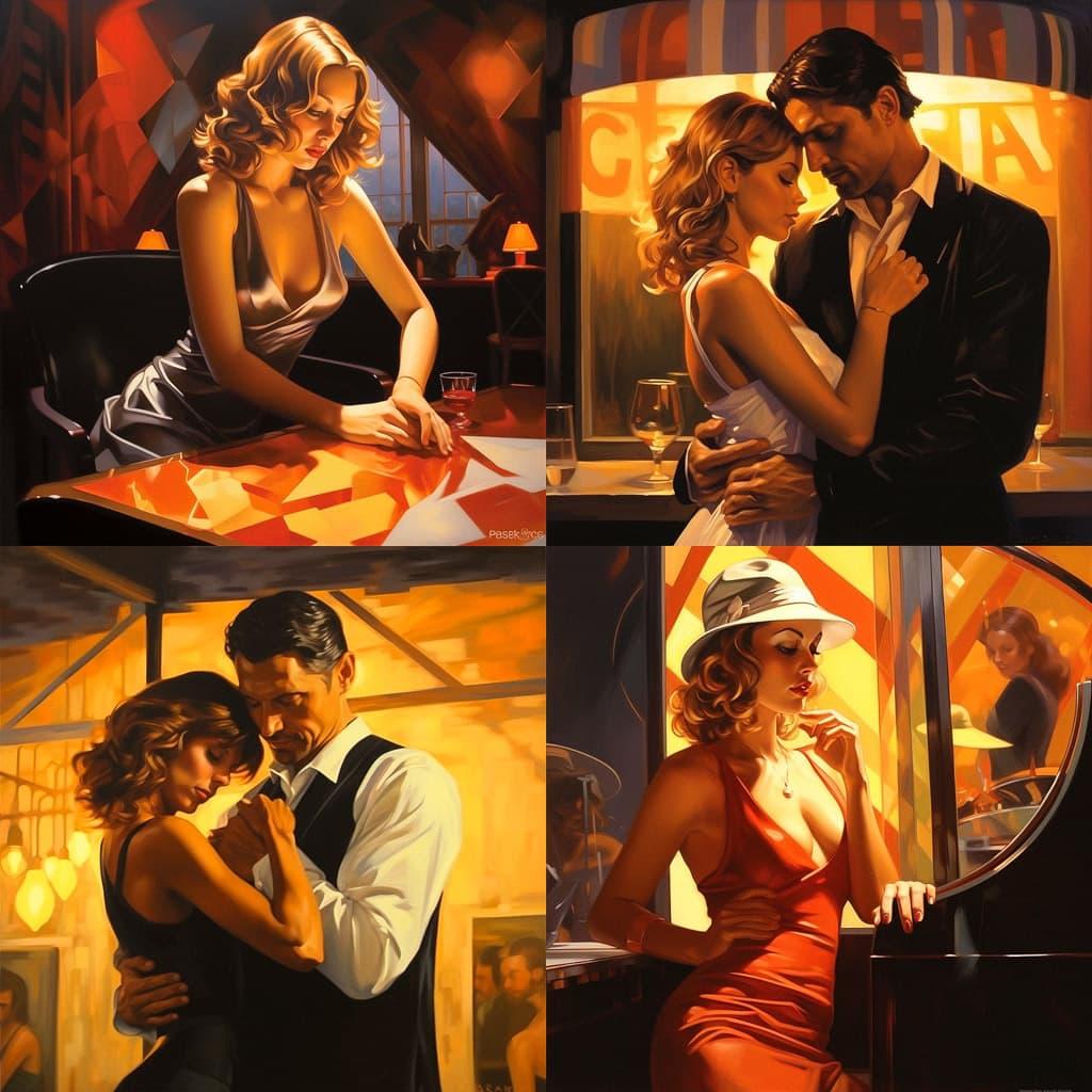 Carrie Graber style, Midjourney V5.2, render 1 of 4