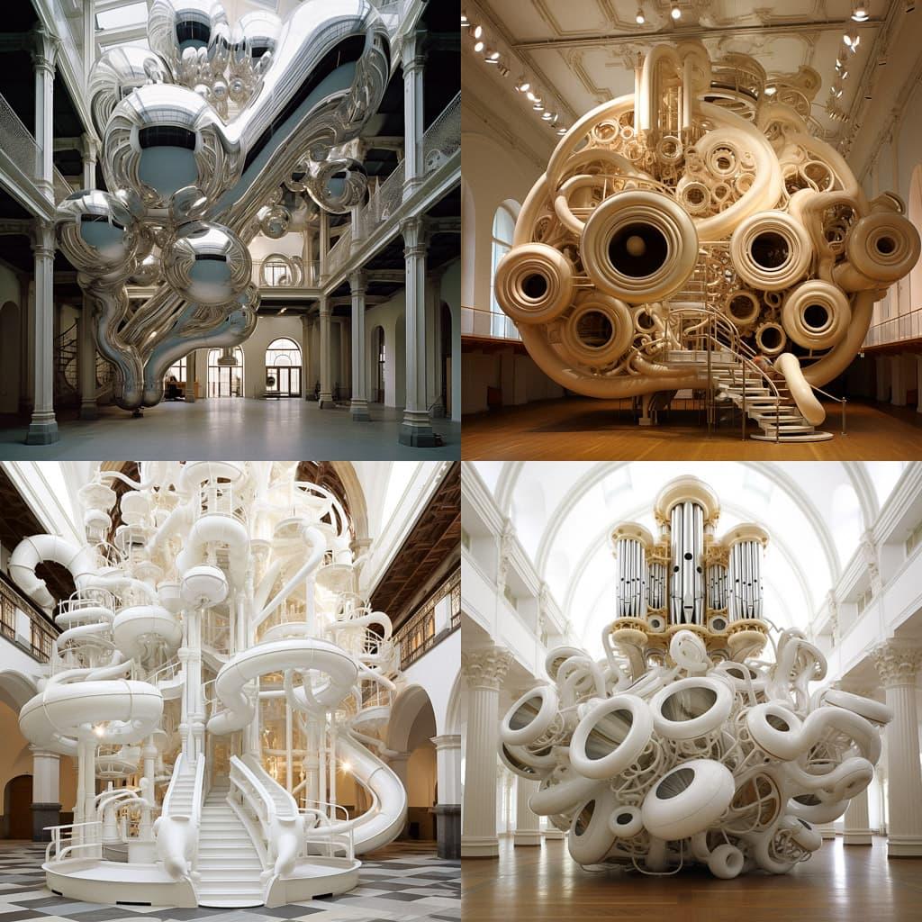 Carsten Holler style, Midjourney V5.2, render 1 of 4