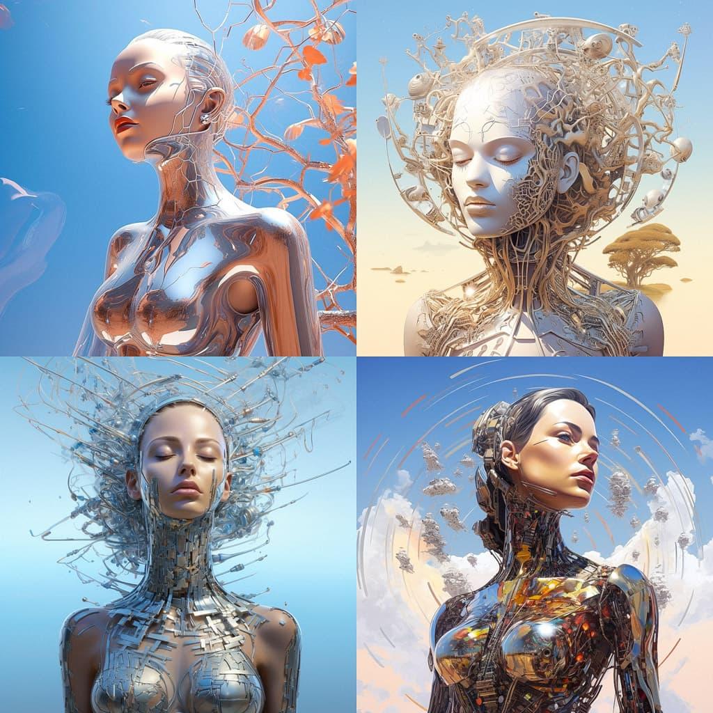 Chad Knight style, Midjourney V5.2, render 1 of 4