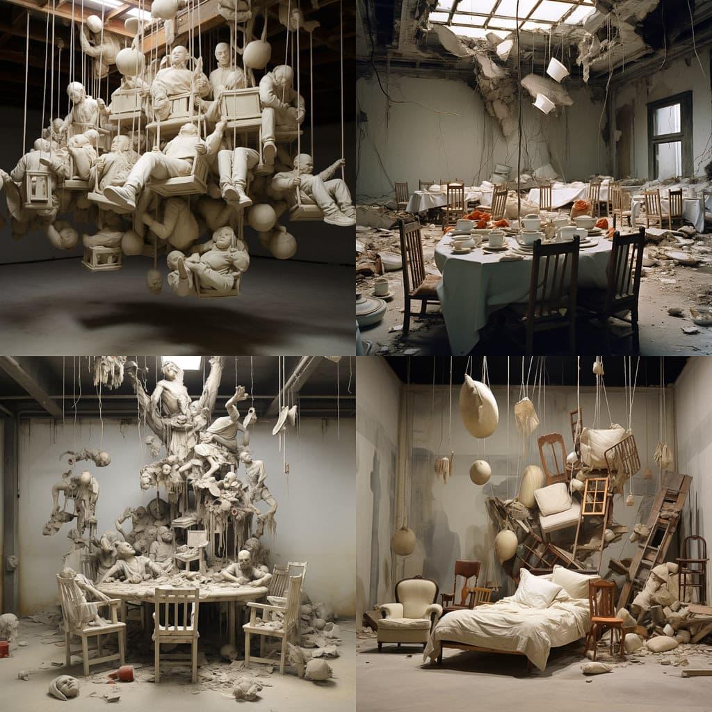 Chen Zhen style, Midjourney V5.2, render 1 of 4