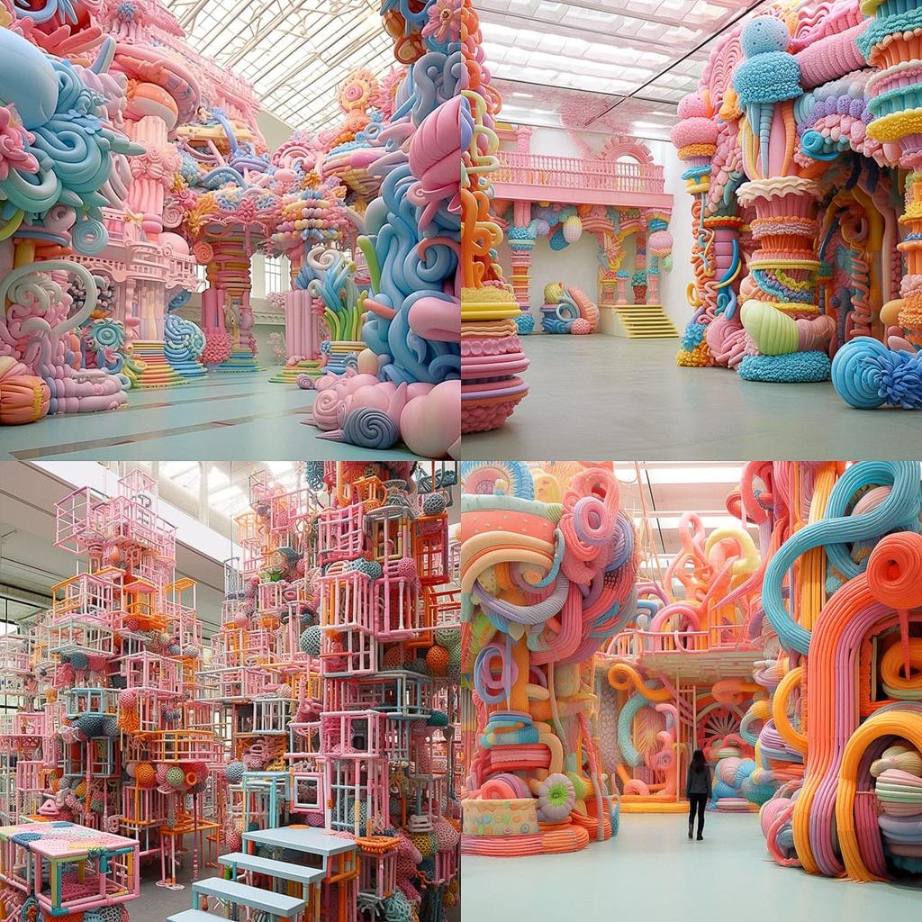 Choi Jeong-Hwa style, Midjourney V5.2, render 1 of 4