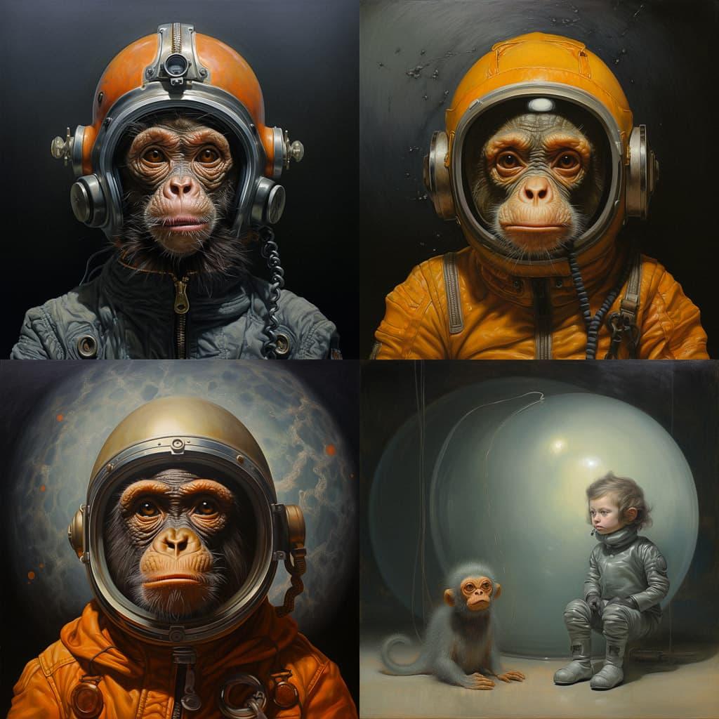 Chris Leib style, Midjourney V5.2, render 1 of 4