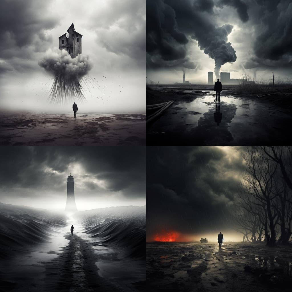 Christophe Staelens style, Midjourney V5.2, render 1 of 4