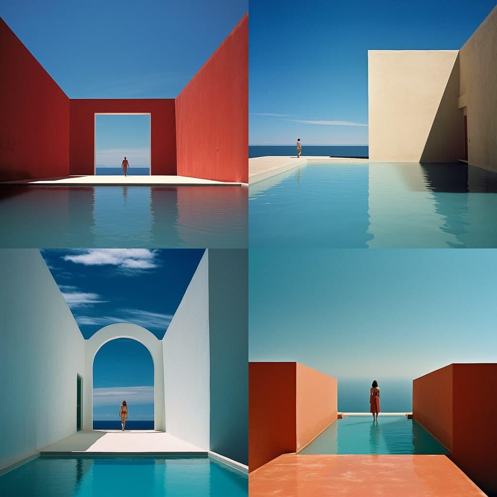 Claudio Silvestrin style, Midjourney V5.2, render 1 of 4
