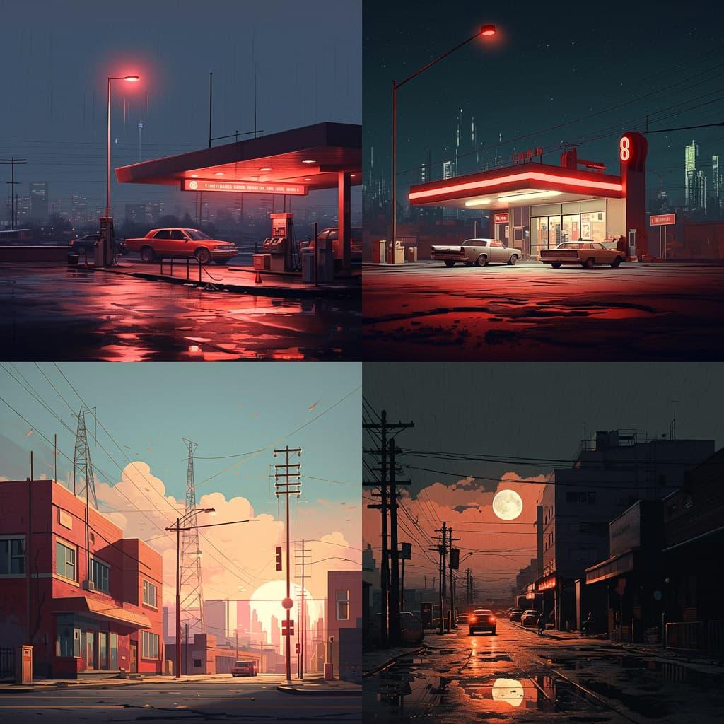 Cody Ellingham style, Midjourney V5.2, render 1 of 4