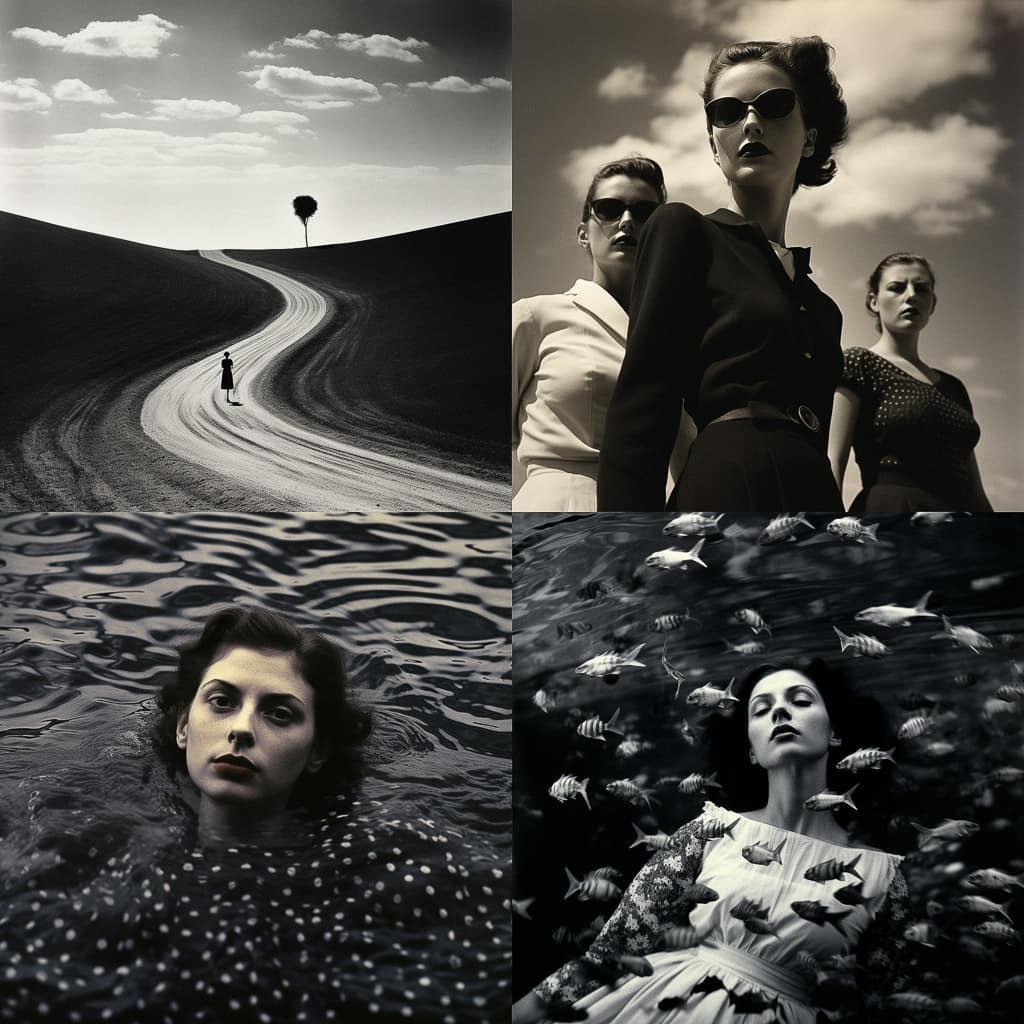 Cornell Capa style, Midjourney V5.2, render 1 of 4