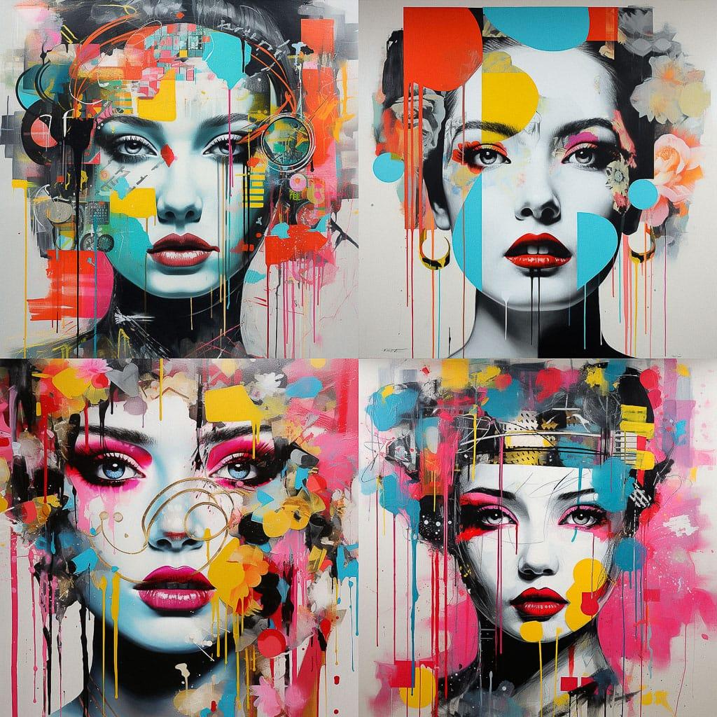 DAIN style, Midjourney V5.2, render 1 of 4