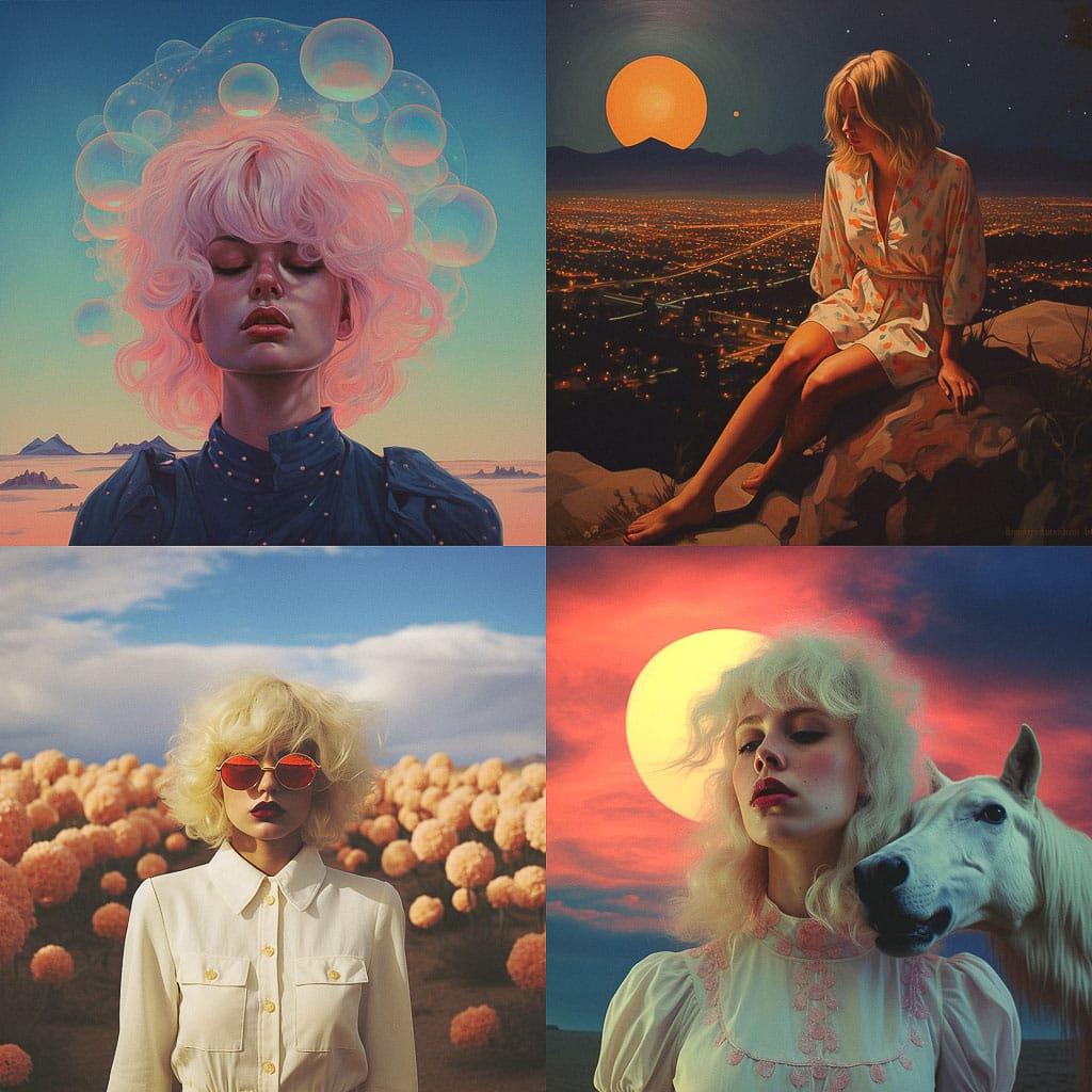 Dana Trippe style, Midjourney V5.2, render 1 of 4