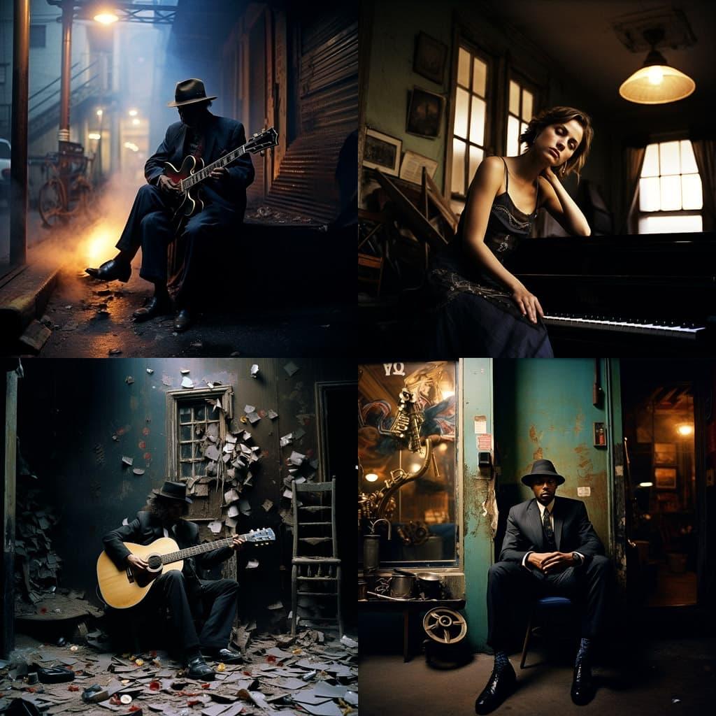 Danny Clinch style, Midjourney V5.2, render 1 of 4
