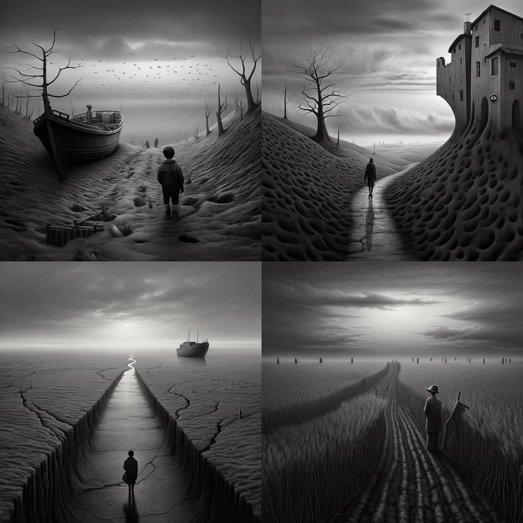 Dariusz Klimczak style, Midjourney V5.2, render 1 of 4