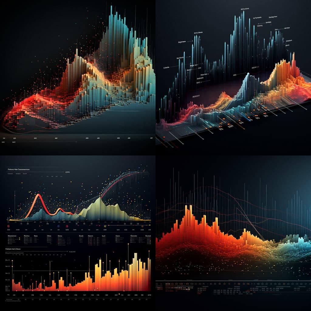 Data visualization style, Midjourney V5.2, render 1 of 4