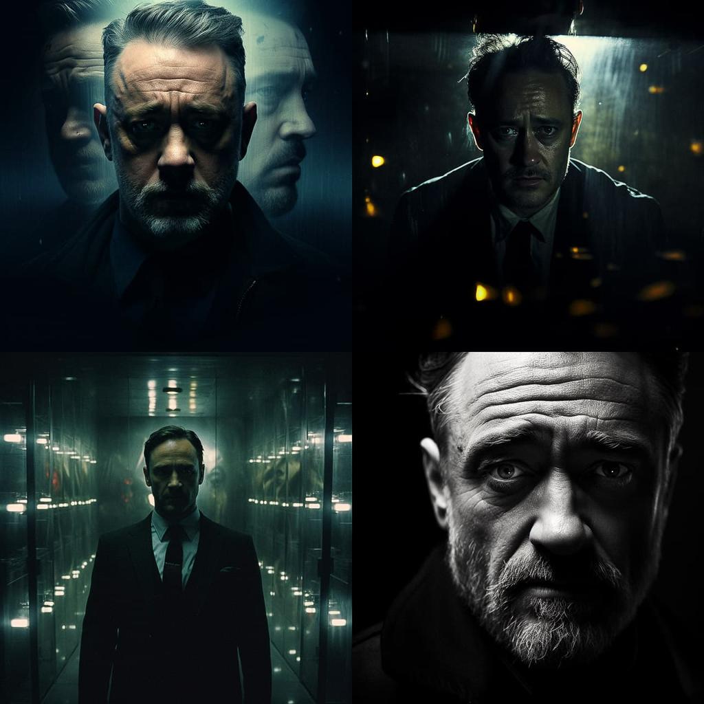 David Fincher style, Midjourney V5.2, render 1 of 4