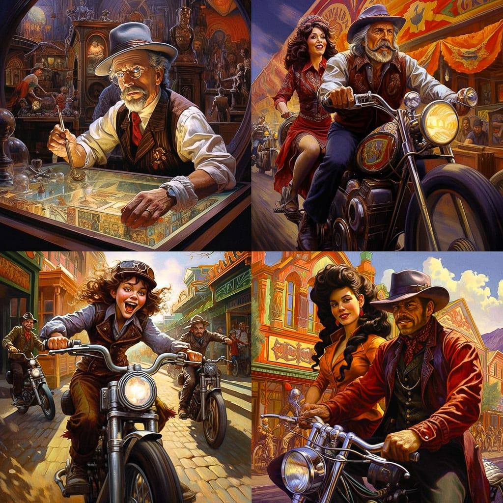 David Uhl style, Midjourney V5.2, render 1 of 4