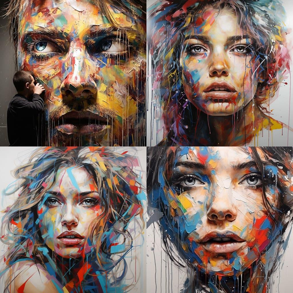 David Walker style, Midjourney V5.2, render 1 of 4
