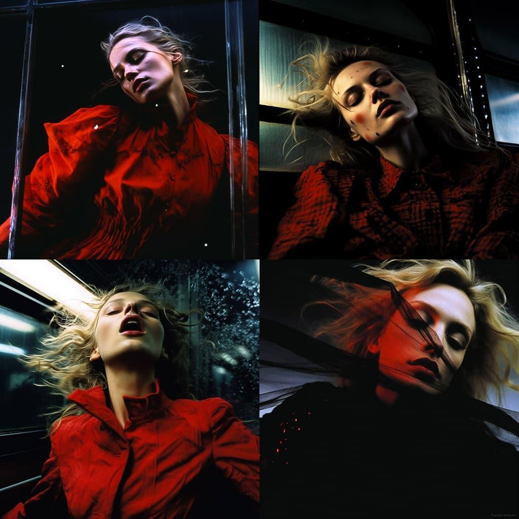 Davide Sorrenti style, Midjourney V5.2, render 1 of 4