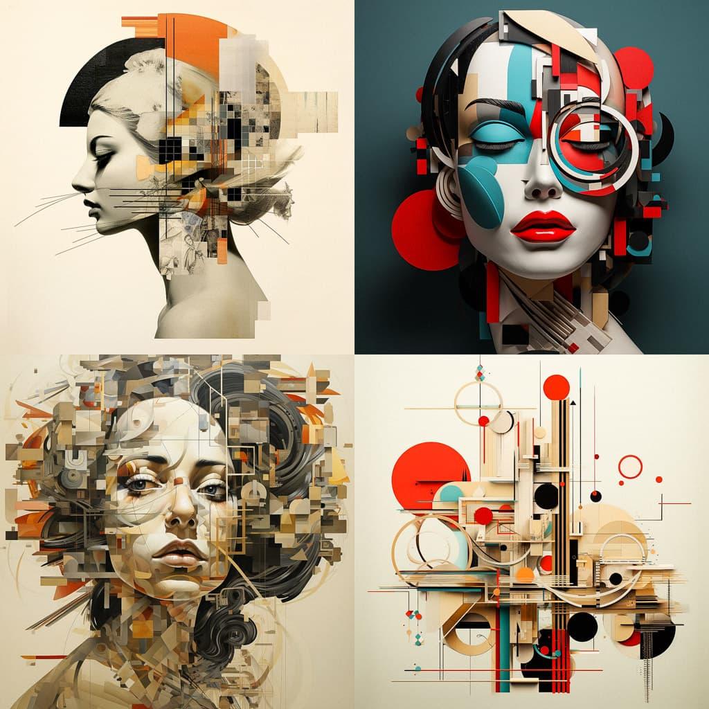 Deconstructivism style, Midjourney V5.2, render 1 of 4