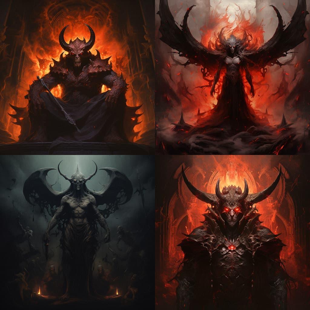 Diablo style, Midjourney V5.2, render 1 of 4