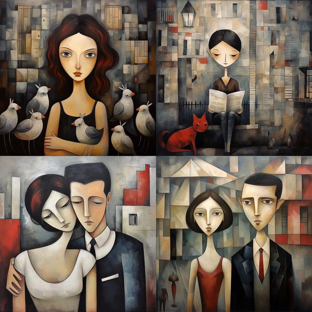 Didier Lourenco style, Midjourney V5.2, render 1 of 4