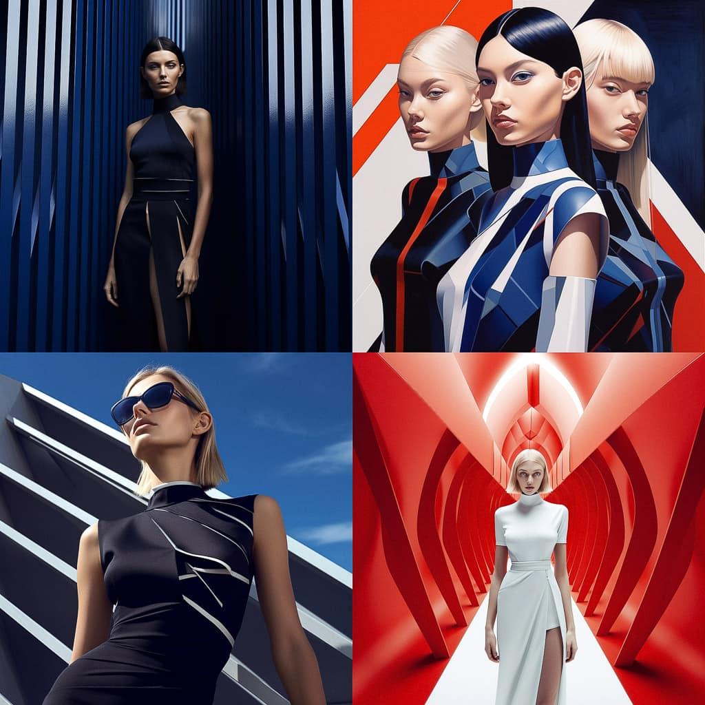 Dion Lee style, Midjourney V5.2, render 1 of 4