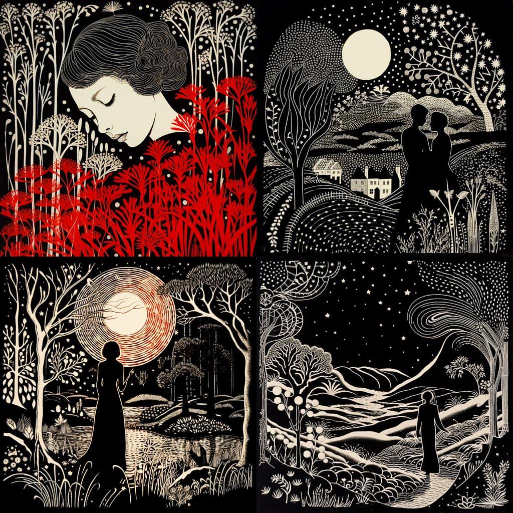 Don Blanding style, Midjourney V5.2, render 1 of 4