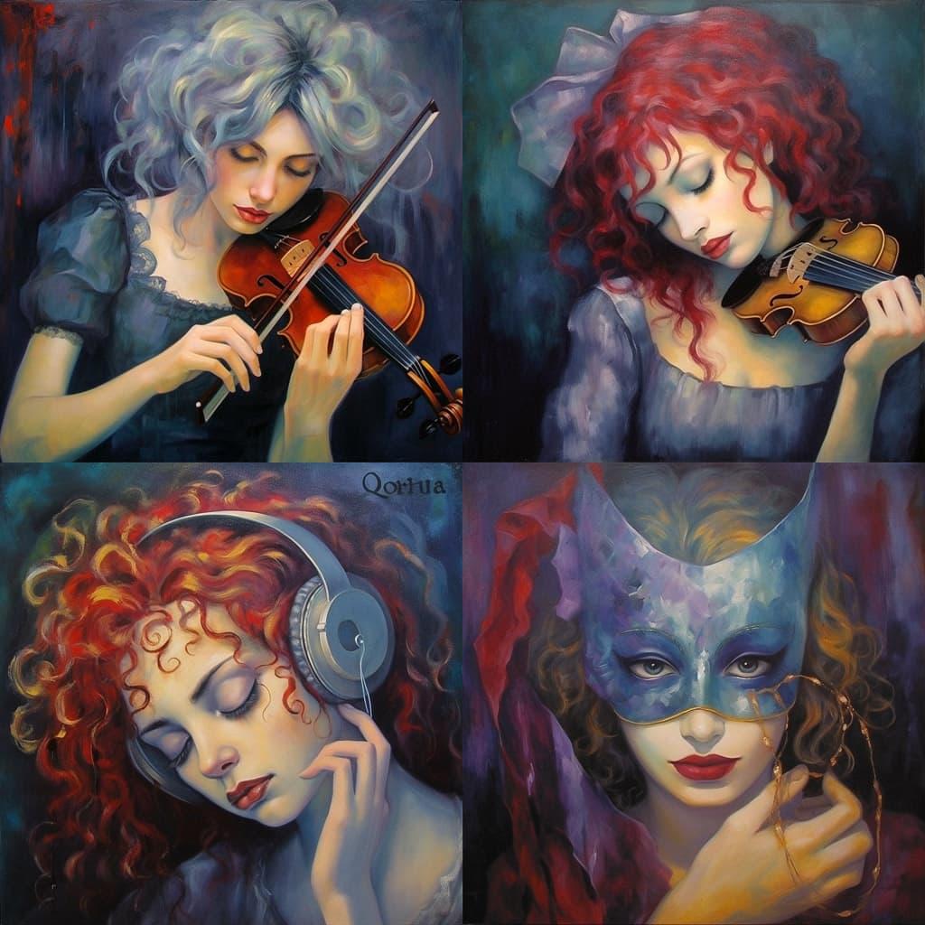 Dorina Costras style, Midjourney V5.2, render 1 of 4