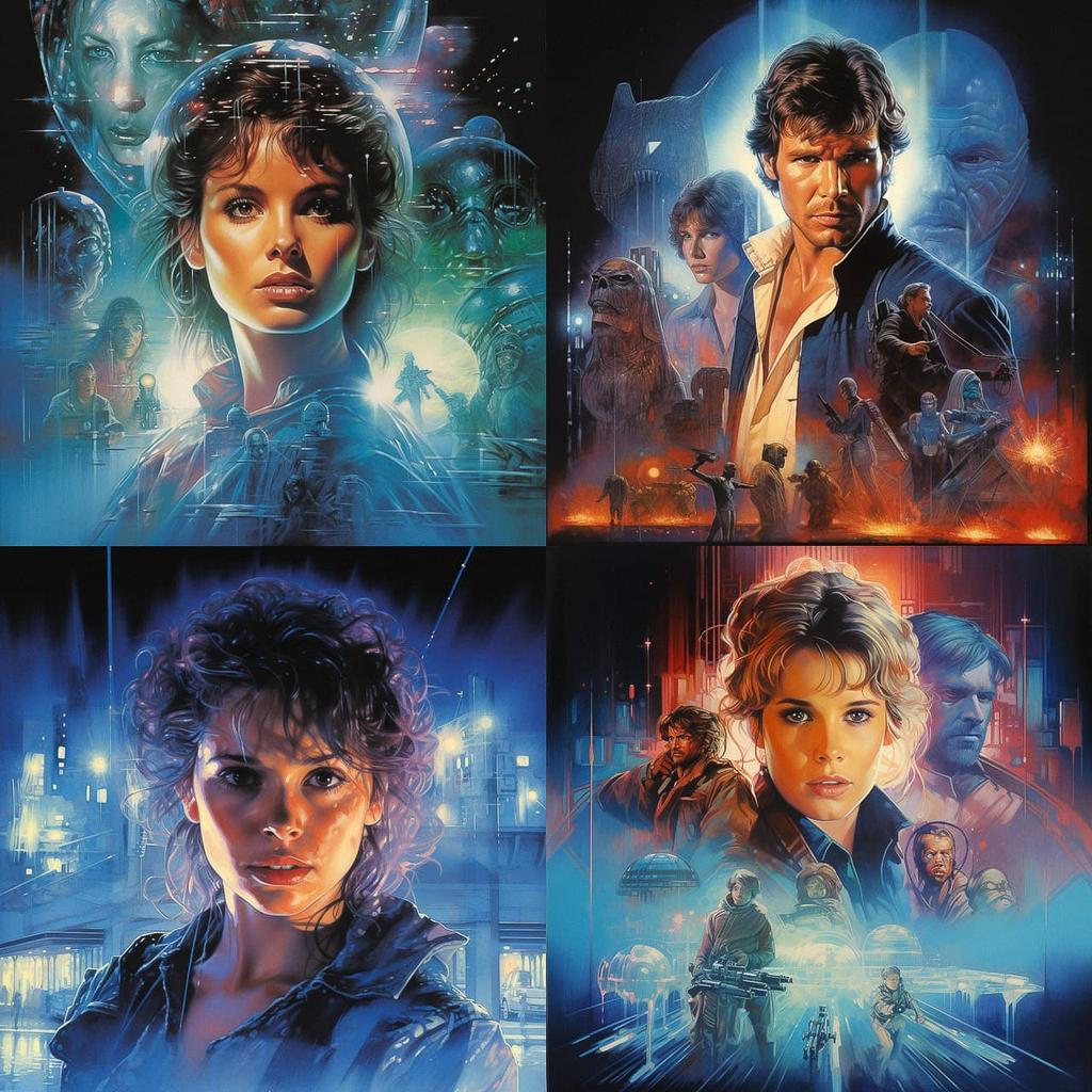 Drew Struzan style, Midjourney V5.2, render 1 of 4