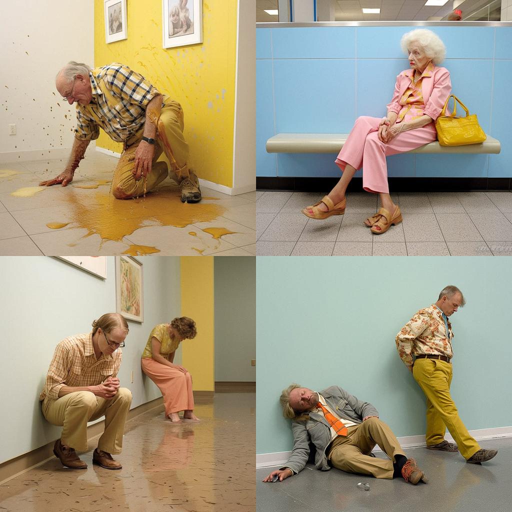 Duane Hanson style, Midjourney V5.2, render 1 of 4
