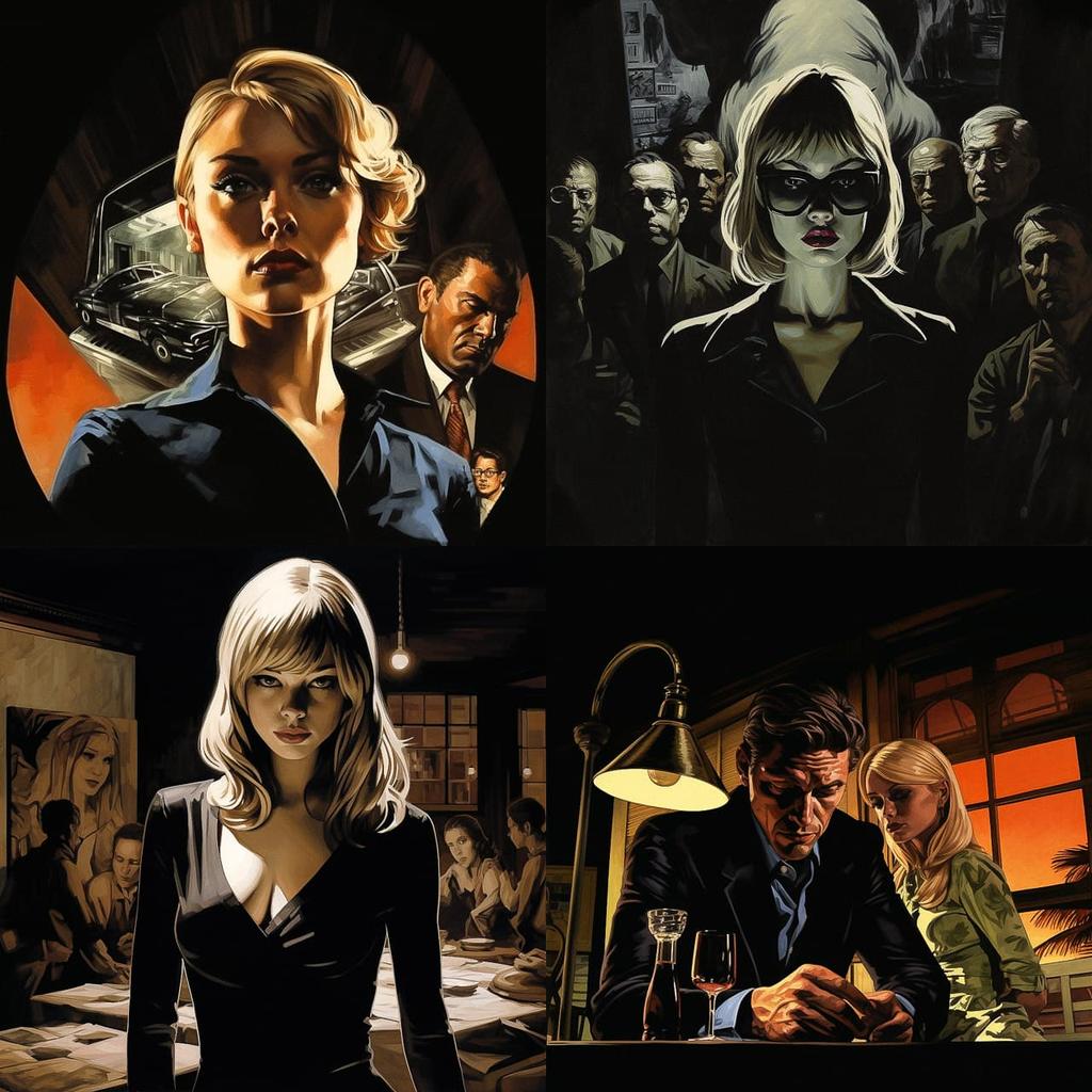 Ed Brubaker style, Midjourney V5.2, render 1 of 4