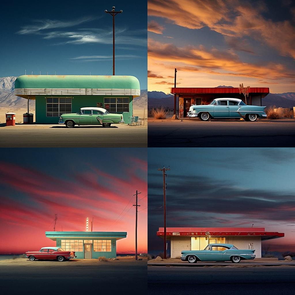 Ed Freeman style, Midjourney V5.2, render 1 of 4