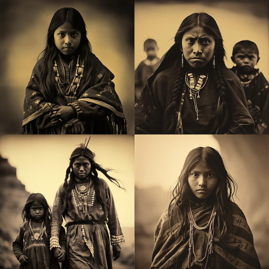 Edward S. Curtis style, Midjourney V5.2, render 1 of 4