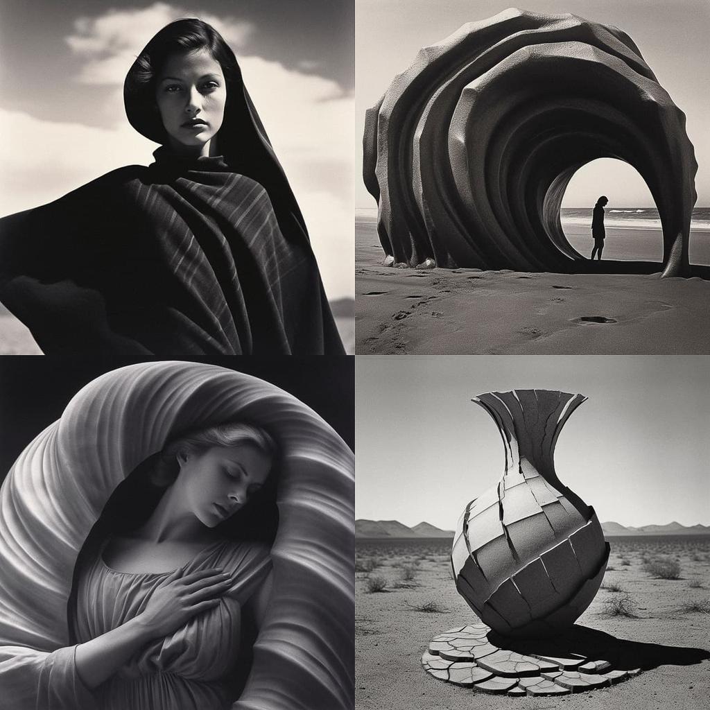 Edward Weston style, Midjourney V5.2, render 1 of 4