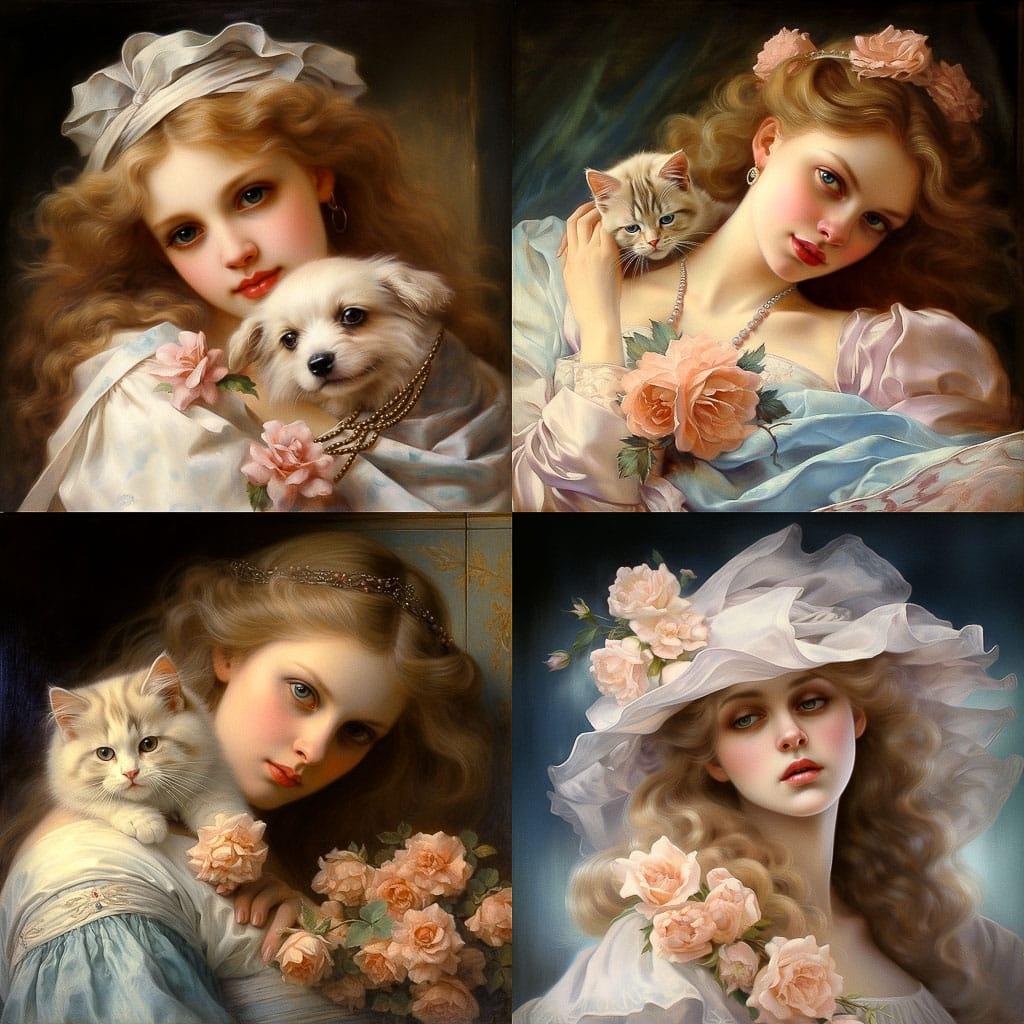 Emile Vernon style, Midjourney V5.2, render 1 of 4