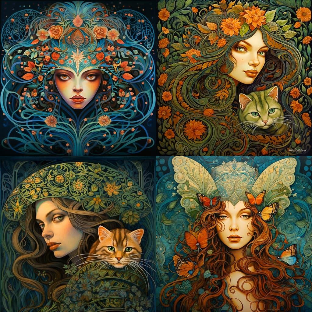 Emily Balivet style, Midjourney V5.2, render 1 of 4