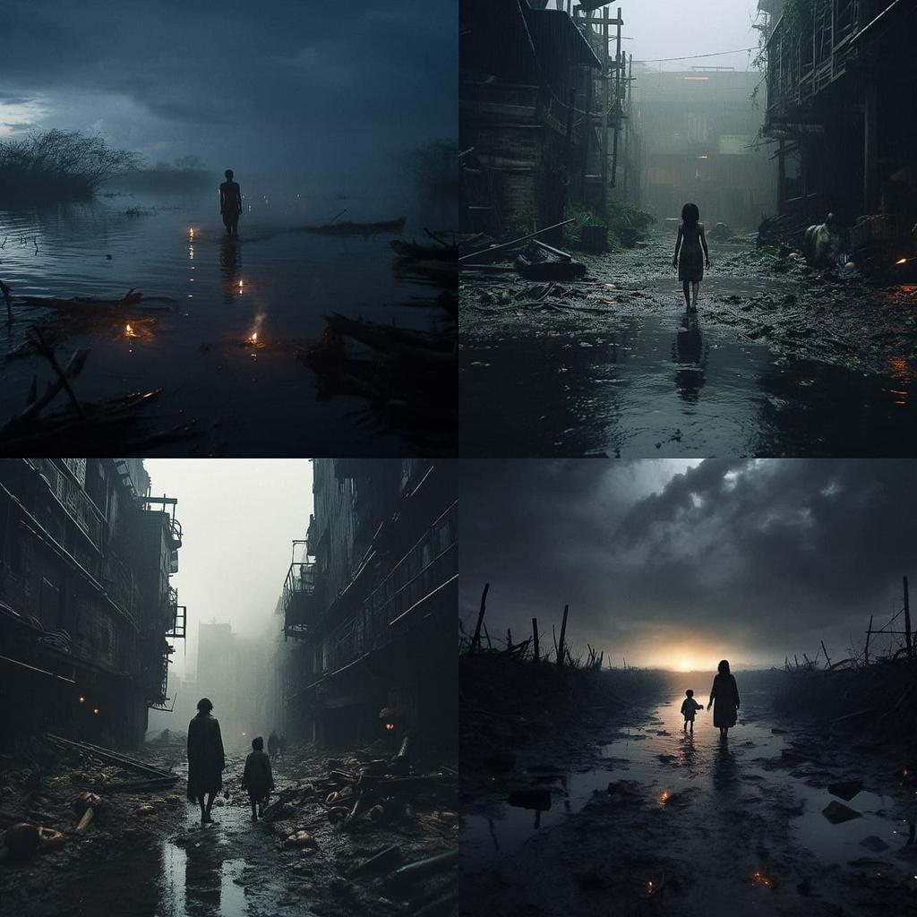 Emmanuel Lubezki style, Midjourney V5.2, render 1 of 4