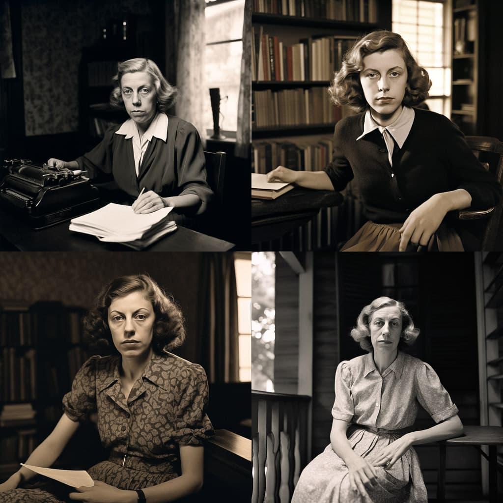 Eudora Welty style, Midjourney V5.2, render 1 of 4
