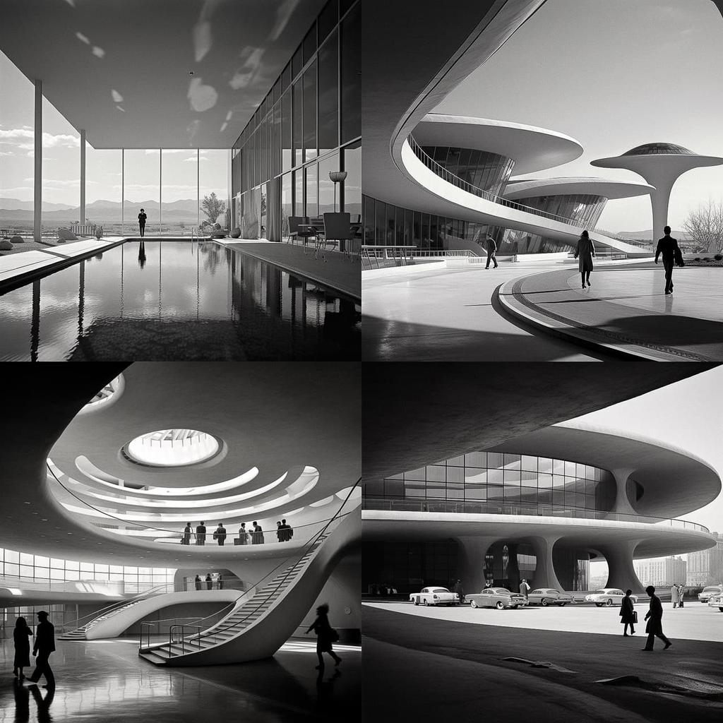 Ezra Stoller style, Midjourney V5.2, render 1 of 4