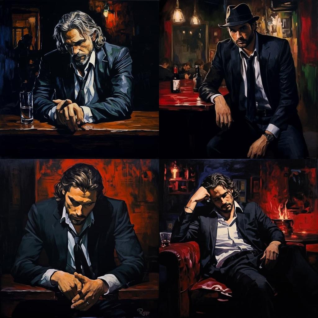Fabian Perez style, Midjourney V5.2, render 1 of 4