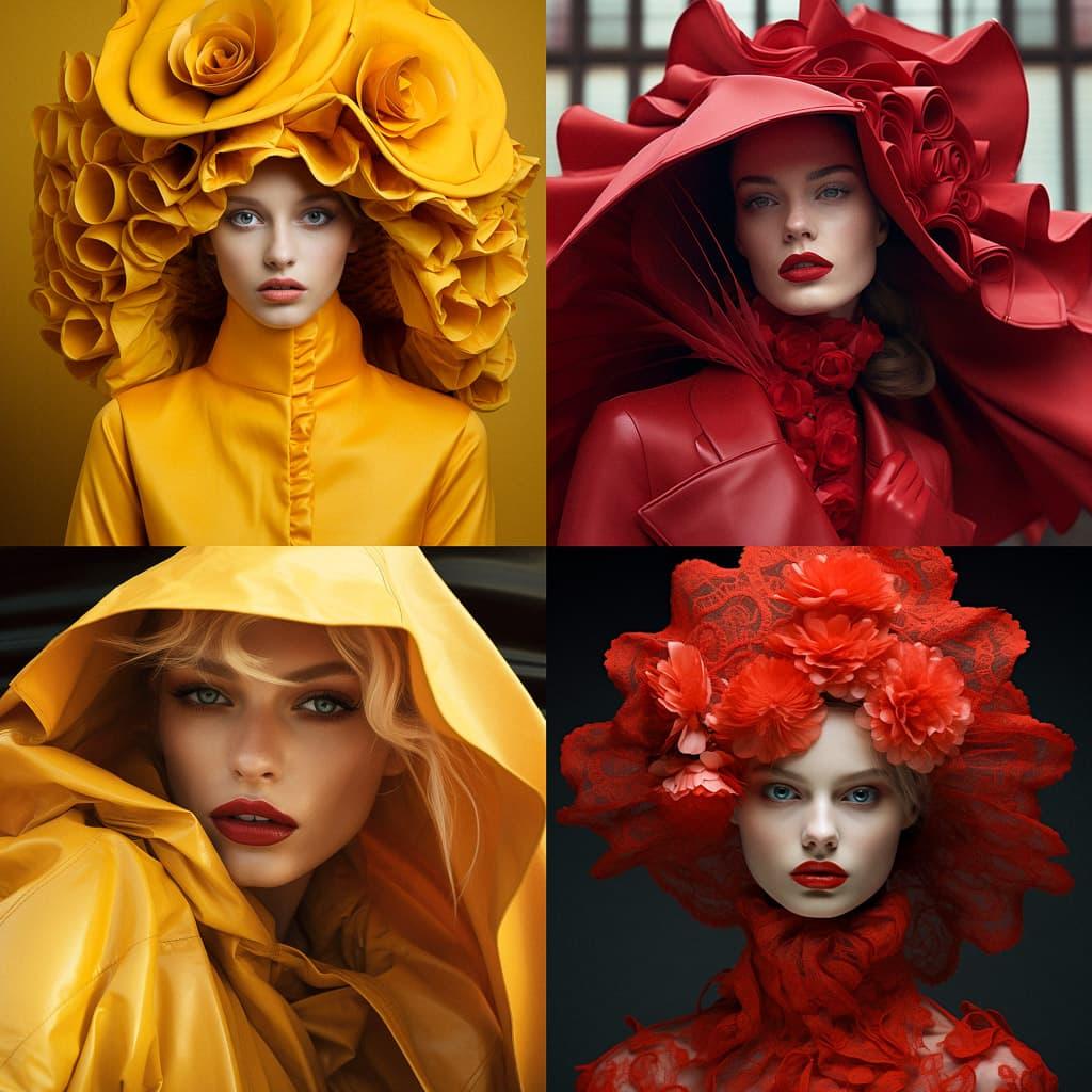 Fashion photography style, Midjourney V5.2, render 1 of 4