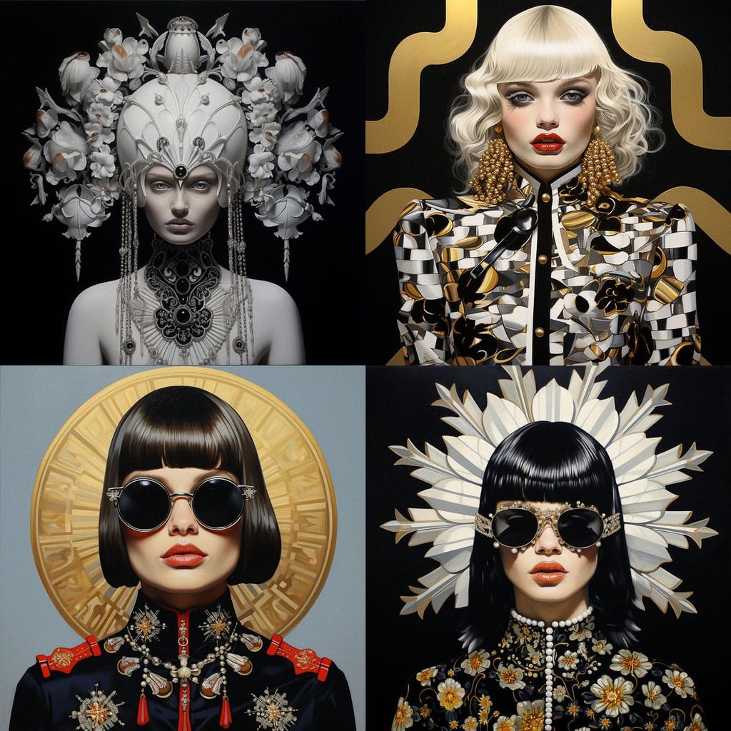 Fausto Puglisi style, Midjourney V5.2, render 1 of 4