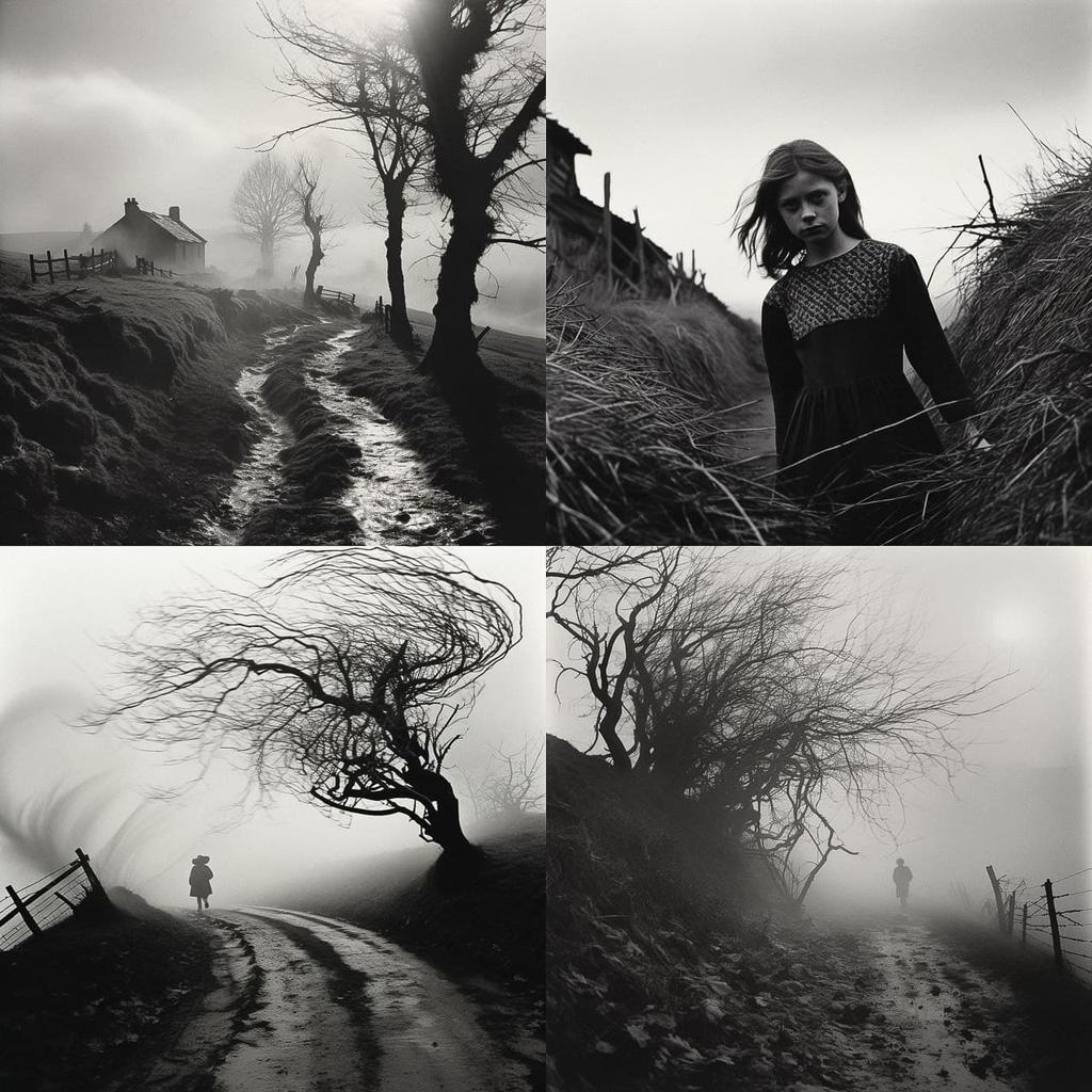 Fay Godwin style, Midjourney V5.2, render 1 of 4