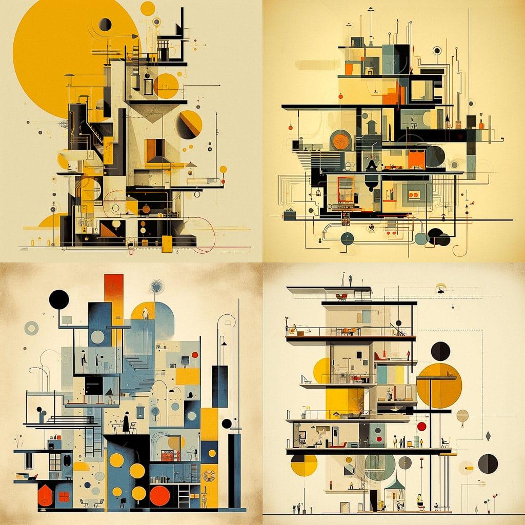 Federico Babina style, Midjourney V5.2, render 1 of 4