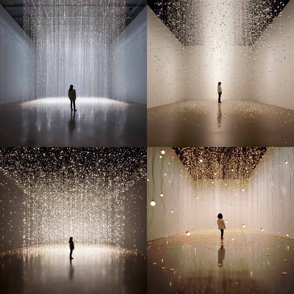 Felix Gonzalez-Torres style, Midjourney V5.2, render 1 of 4