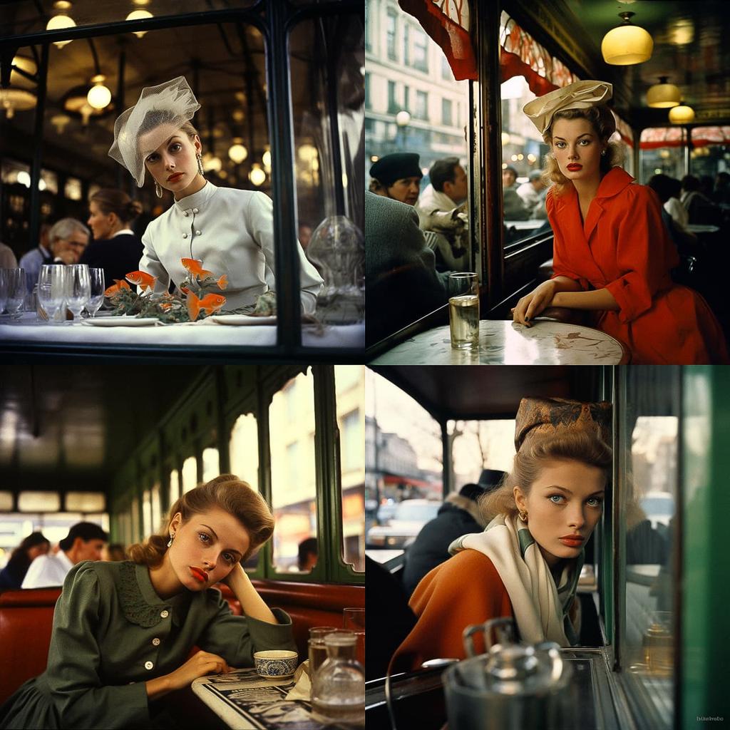 Frank Horvat style, Midjourney V5.2, render 1 of 4