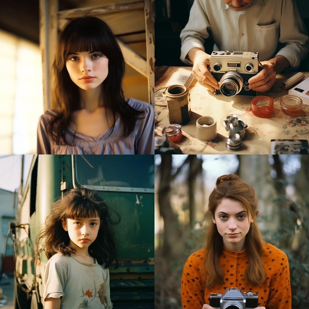Fujicolor C200 style, Midjourney V5.2, render 1 of 4