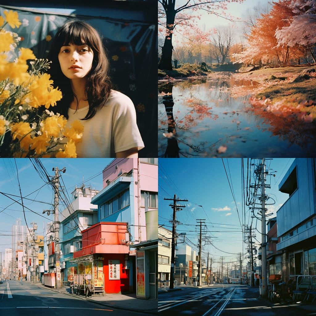 Fujicolor Fujichrome Velvia 100 style, Midjourney V5.2, render 1 of 4